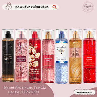 Xịt thơm body mist Bath & Body Works 236ml