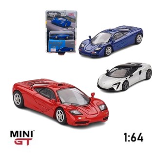 Mô hình xe mclaren f1- artura 1:64 bản card minigt 1:64