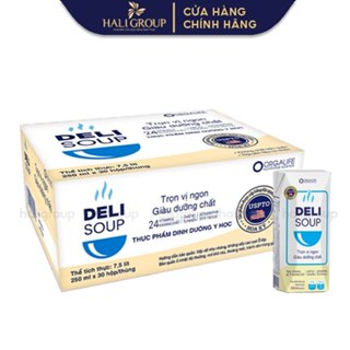  Thùng 30 Hộp Soup Uống Dinh Dưỡng Delisoup 