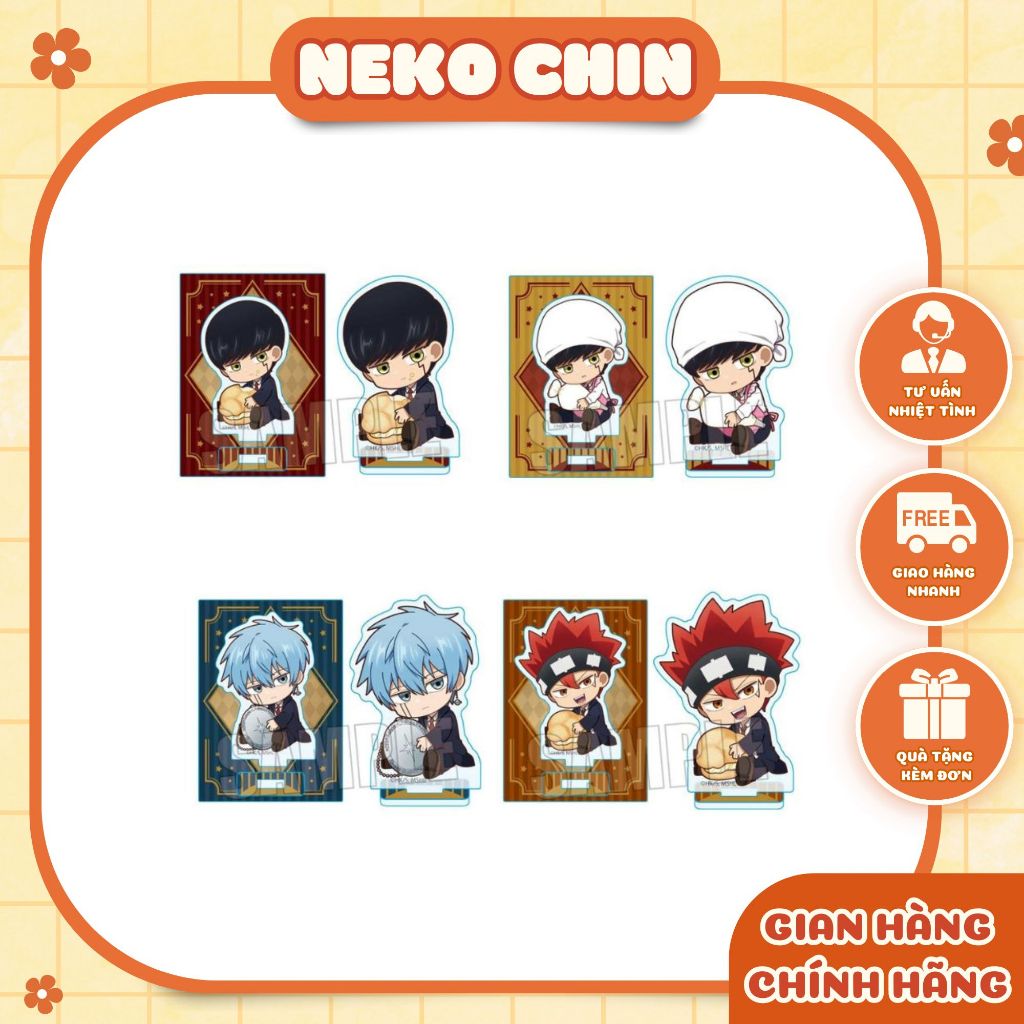 [TẶNG KÈM SLEEVES] Standee mini Mashle ver Gyugyutto