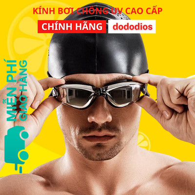 Kính Bơi Người Lớn Tráng Gương Chống Tia Uv Và Sương Mờ - Có Bịt Tai, Bịt Mũi, Phao Tay Bơi - Hàng Chính Hãng Dododios