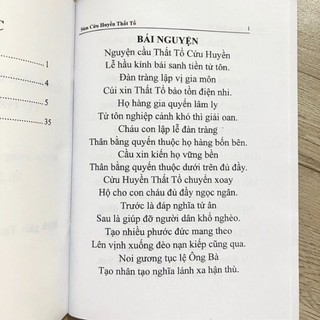 Kinh Sám Cửu Huyền Thất Tổ