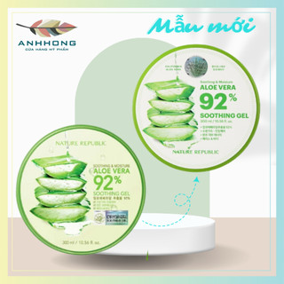 Gel Dưỡng Đa Năng Lô Hội Natural Republic Soothing Gel Aloe Vera 92% Mẫu Mới