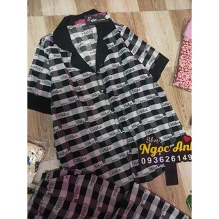 Bộ pijama dài vải lụa mango ,120d và satin