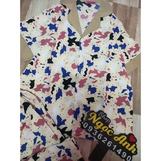Bộ pijama dài vải lụa mango ,120d và satin