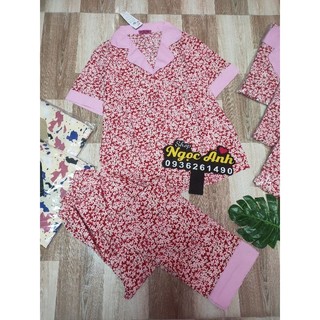 Bộ pijama dài vải lụa mango ,120d và satin
