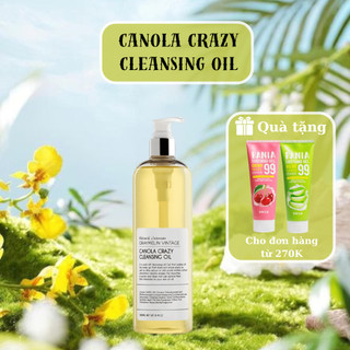 DẦU TẨY TRANG HOA CẢI GRAYMELIN VINTAGE - CANOLA CRAZY CLEANSING OIL