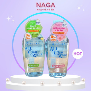 Nước Tẩy Trang Senka All Clear Water Fresh 230ml - Nhật Bản
