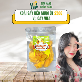 Xoài sấy dẻo muối ớt wise food vị cay vừa 250g