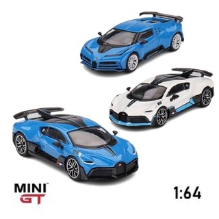 Mô hình xe Bugatti Divo Centodieci Vision Gran Turismo 1:64 MiniGT bản card