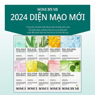 [MẪU MỚI 2024] Mặt Nạ Dưỡng Da Some By Mi Real Care Mask 20g