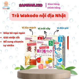 Trà cho bé / trà trái cây wakodo nhật dành cho bé 😋