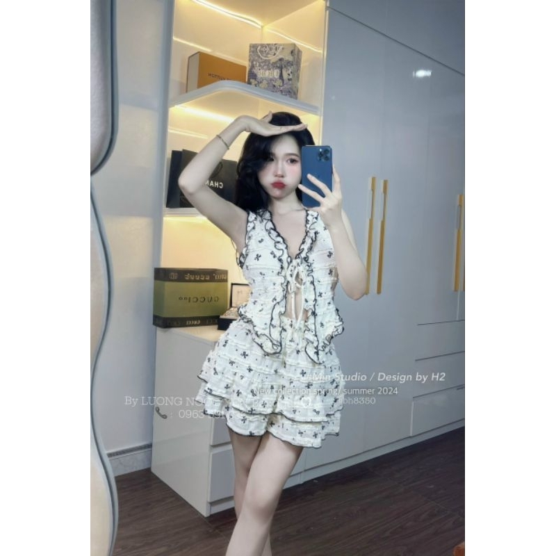 SÉT REN XỐP 2 LỚP BÈO XINH - HÀNG CAO CẤP