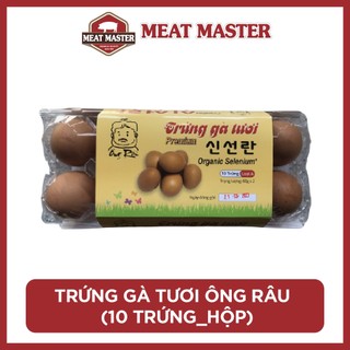 Trứng gà Ông Râu 10 trứng