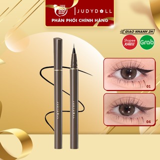  Bút Kẻ Mắt Nước Siêu Mảnh Lâu Trôi Chống Thấm Nước Judydoll Slim Liquid Eyeliner 0.4g 
