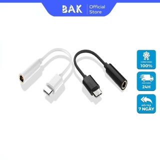 SU44 Cáp chuyển cổng Type C sang chân 3.5mm  sử dụng cho hầu hết các điện thoại cổng type C BAK