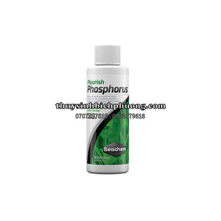 SEACHEM FLOURISH PHOSPHORUS 100ML, 350ML, 500ML - PHÂN NƯỚC BỔ SUNG PHOSPHATE ( PHOTPHO ) CHO HỒ CÁ THỦY SINH