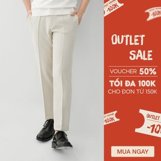 Quần tây nam ống côn slimfit JBAGY, chất vải Tăm lỳ Vitex co giãn dầy dặn thoải mái vận động