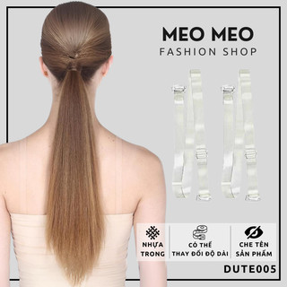 Dây áo ngực bra dây áo lót dute trong suốt thoải mái diện áo hở vai điều chỉnh được - dute005