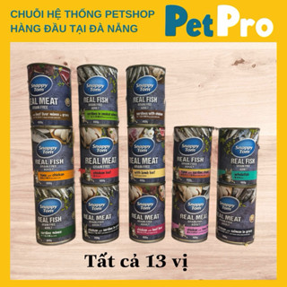 [Hỏa tốc] Thức ăn ướt cho mèo Snappy Tom lon 400g tiết kiệm