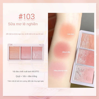 [FREE SHIP] Phấn Má Hồng HOLD LIVE 3 Ô
