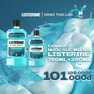 Nước Súc Miệng Listerine 750ml Thái