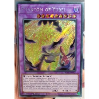 Thẻ bài phantom of yubel - bltr-en047 - secret rare 1st edition