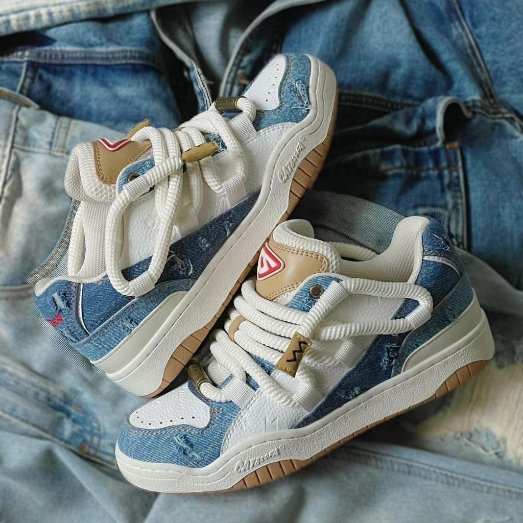 [CHÍNH HÃNG] Giày Sneaker CAT&SOFA  DUNK LOW, CAT AND SOFA HOT TREND, thời trang, thể thao, UNISEX, 