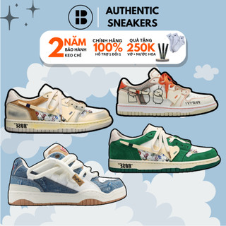 Giày sneaker cat&sofa dunk low, cat and sofa hot trend, thời trang, thể thao, unisex, the bang sneaker