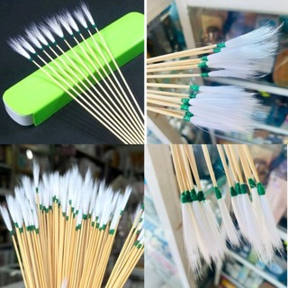 Bông ráy tai lông vũ trắng dài siêu phê - Bông ngoái tai lông vũ
