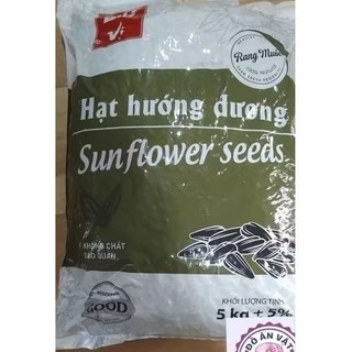 Bán sỉ cả túi 5kg hạt hướng dương đen,hướng dương giòn bùi thơm ngon ,đồ ăn vặt tết hot nhất 