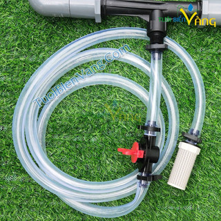 Bộ châm phân tự động venturi 34mm khung ống PVC 42mm
