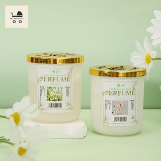 Sáp thơm phòng, sáp khử mùi xe hơi, lọ thơm phòng perfume 150g lưu hương lâu