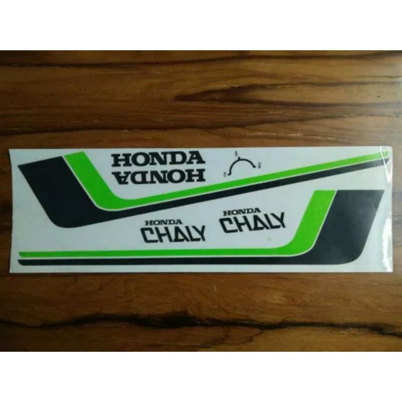 Bộ tem chaly màu xanh siêu đẹp