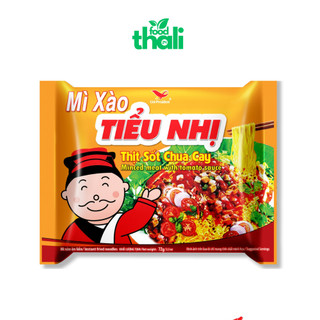 Thùng 30 gói Mì xào Tiểu Nhị Thịt Sốt Chua Cay gói 72g