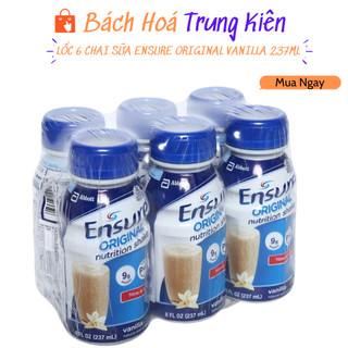 Sữa nước Ensure Original hương vani 237ml