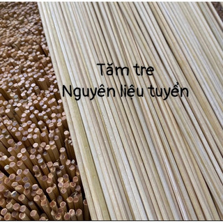 100gam Tăm tre dài, loại trắng đẹp, làm handmade, dài khoảng 50~80cm, mô hình DIY, mô hình tăm tre, hàng xử lý mốc