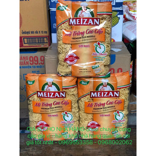 [ FREE SHIP]MÌ TRỨNG CAO CẤP MEIZAN 500G SỢI TRÒN