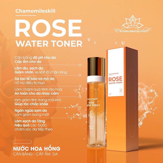 Toner chamomileskill hàng chuẩn kèm quà tặng