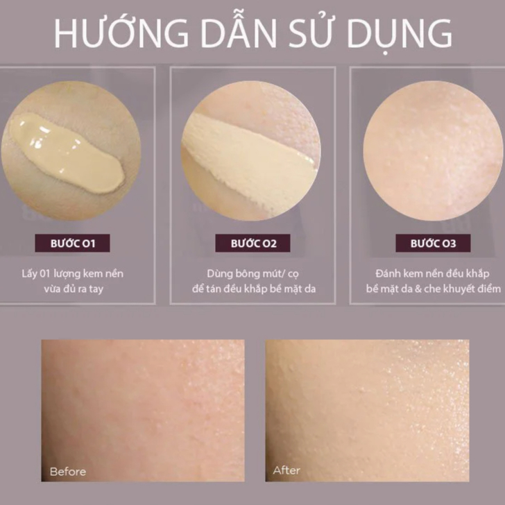 Kem nền BB Tím Power Perfection BB Cream 20gr Màu 201 Cho Da Sáng Hồng