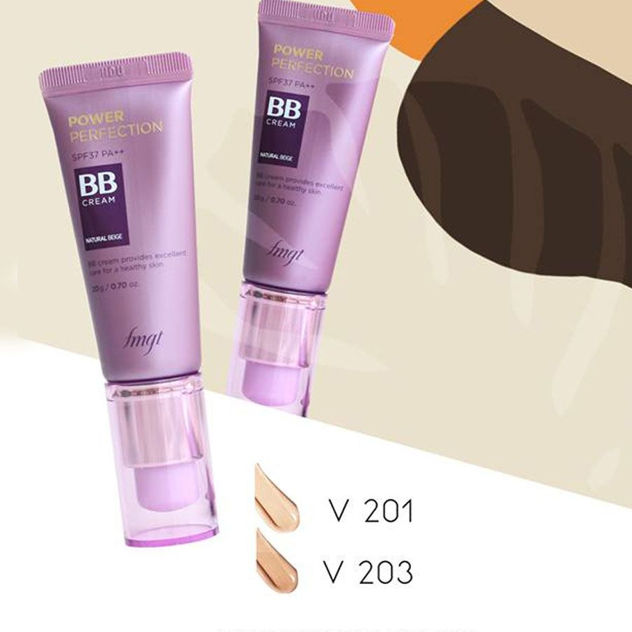 Kem nền BB Tím Power Perfection BB Cream 20gr Màu 201 Cho Da Sáng Hồng