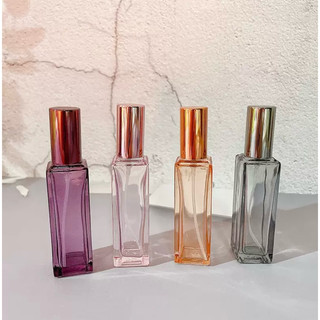 Chai chiết nước hoa 20ml thuỷ tinh màu gradient thân trong, dày dặn, vòi xịt phun sương