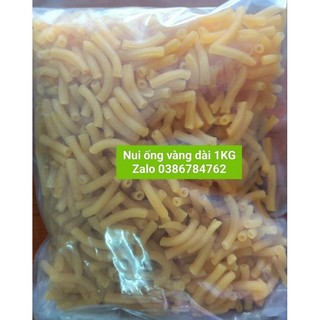 Nui vàng ống dài 1kg = 1000 gram