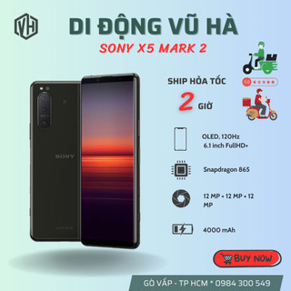 Điện thoại sony x5 mark 2 ram 8/128 snap 865 máy đẹp nguyên zin
