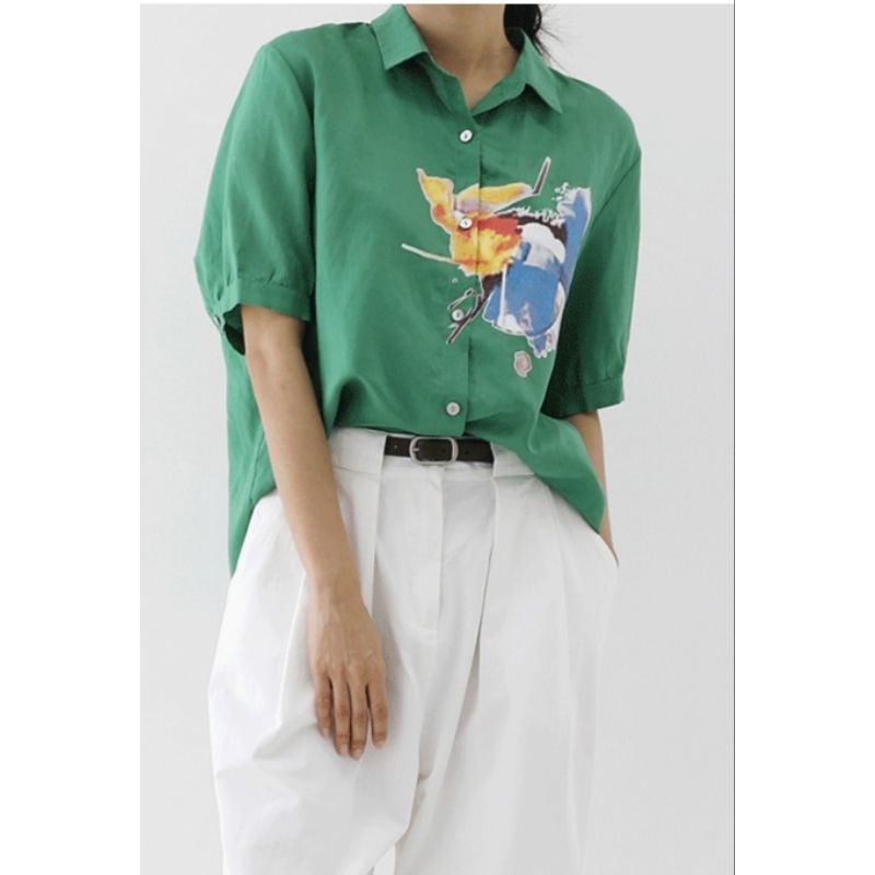 Sơ mi linen Jblanc xuất Hàn đang onweb dần