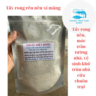 Bột tẩy rong rêu gói 500gram tẩy rong nền xi măng