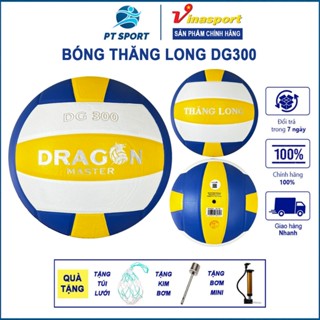 Bóng chuyền Thăng Long Dragon DG300 Da PU Hàn Quốc Đánh Êm Đạt Tiêu Chuẩn Thi Đấu (Tặng Bơm Tay)