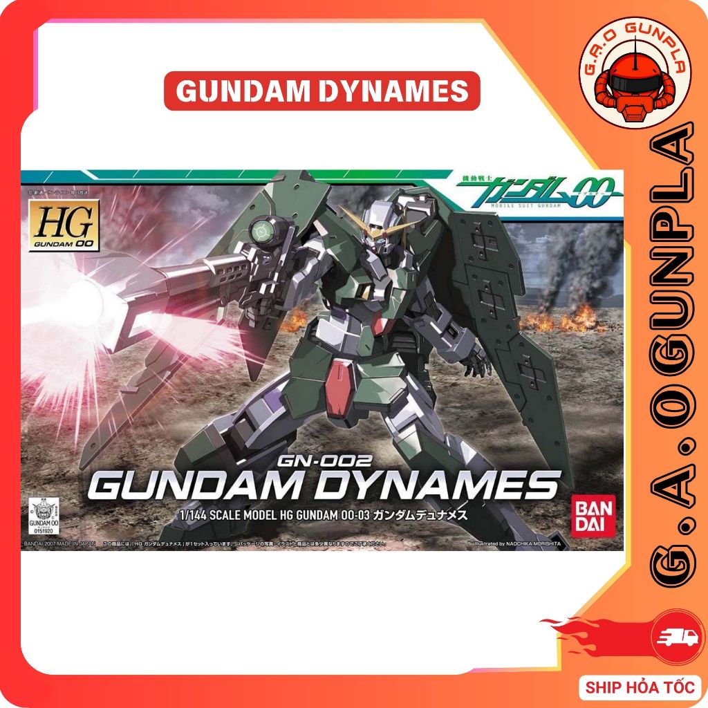 Mô hình lắp ráp Gundam Bandai  HG 1/144 Gundam Dynames