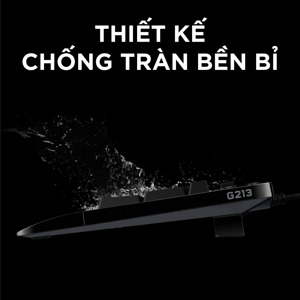 Combo Bàn Phím Gaming Logitech G213 và Chuột Gaming Logitech G203 - Tùy chỉnh RGB, kết nối G HUB | BigBuy360 - bigbuy360.vn