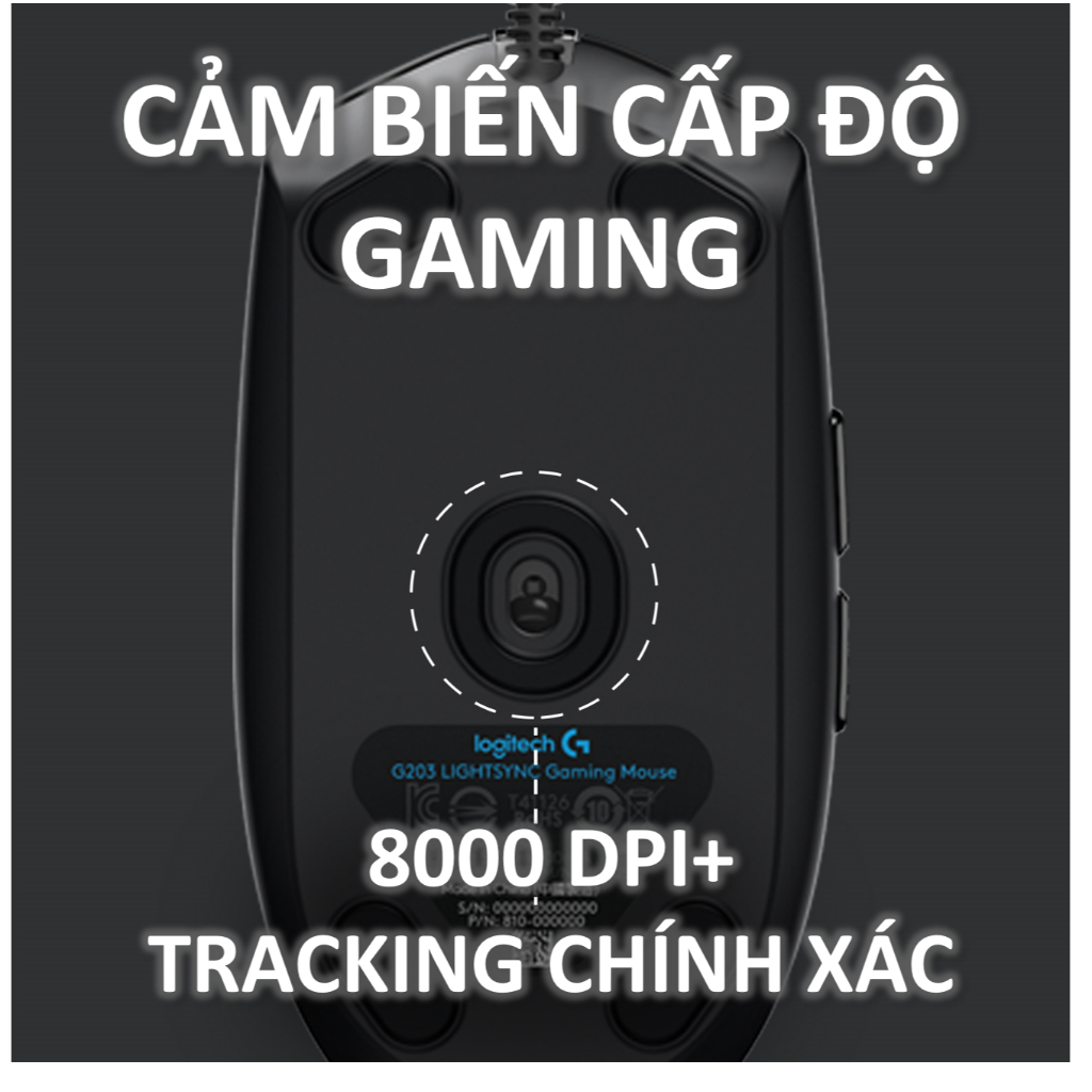 Combo Bàn Phím Gaming Logitech G213 và Chuột Gaming Logitech G203 - Tùy chỉnh RGB, kết nối G HUB | BigBuy360 - bigbuy360.vn